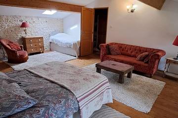 Chambre d’hôte pour 5 personnes à Chérac