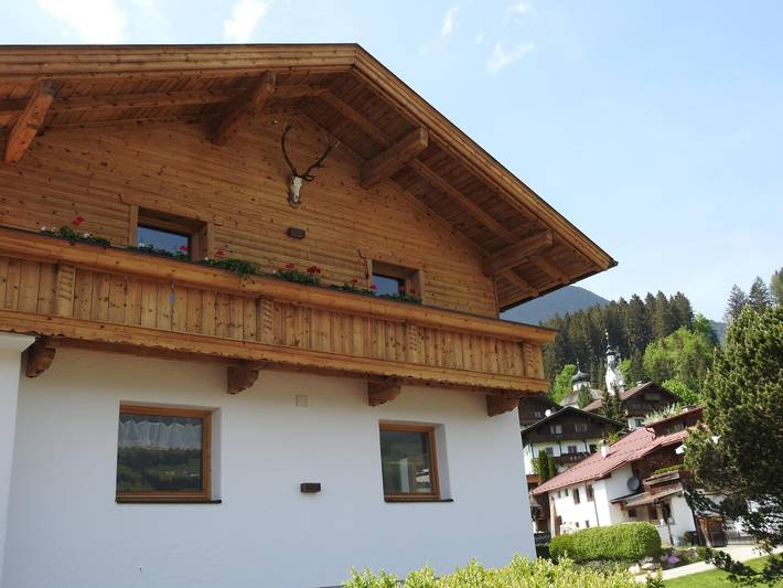 Ferienhaus für 10 Personen, mit Balkon und Terrasse sowie Garten und Sauna in Fügen
