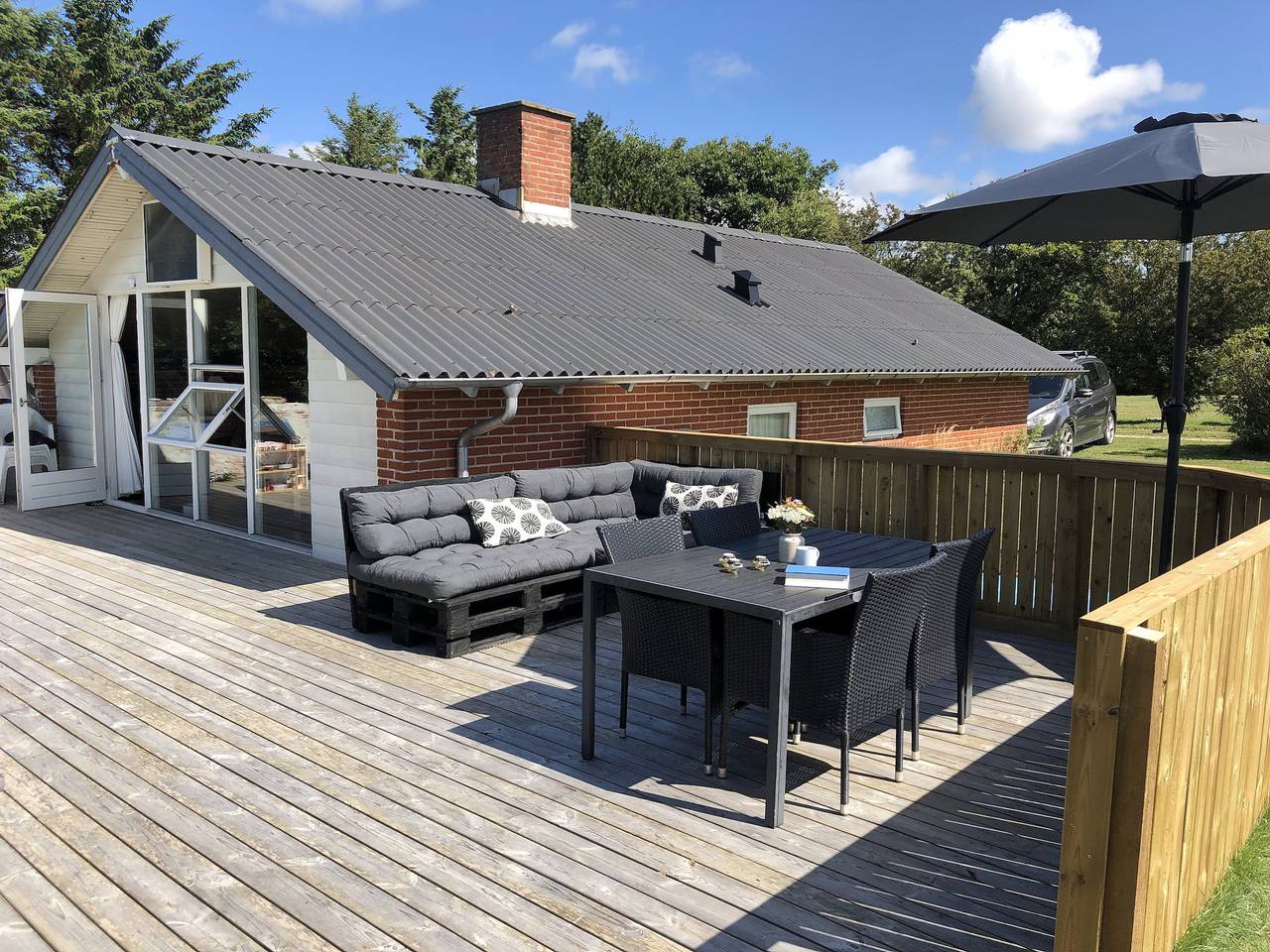 Sommerhaus in der Nähe von Limfjord und Nordsee in Kærgården, Limfjord in Nordjütland