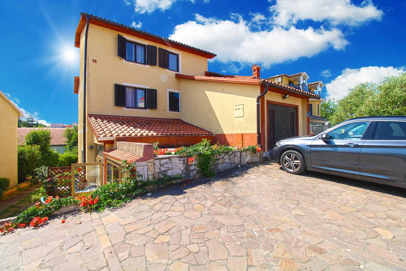 Ganze Wohnung, Ferienwohnung für 7 Personen mit Terrasse in Medulin, Südküste Istrien