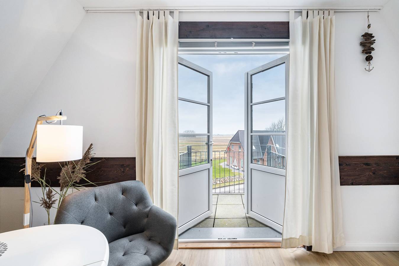 Ganze Wohnung, Ferienwohnung 'Inselliebe' mit Balkon und Wi-Fi in Pellworm, Nordseeküste