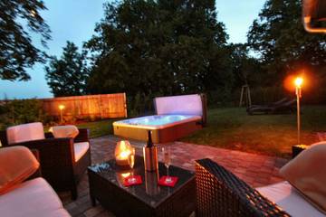 Ferienhaus für 6 Personen, mit Sauna und Garten sowie Terrasse in Göhren-Lebbin