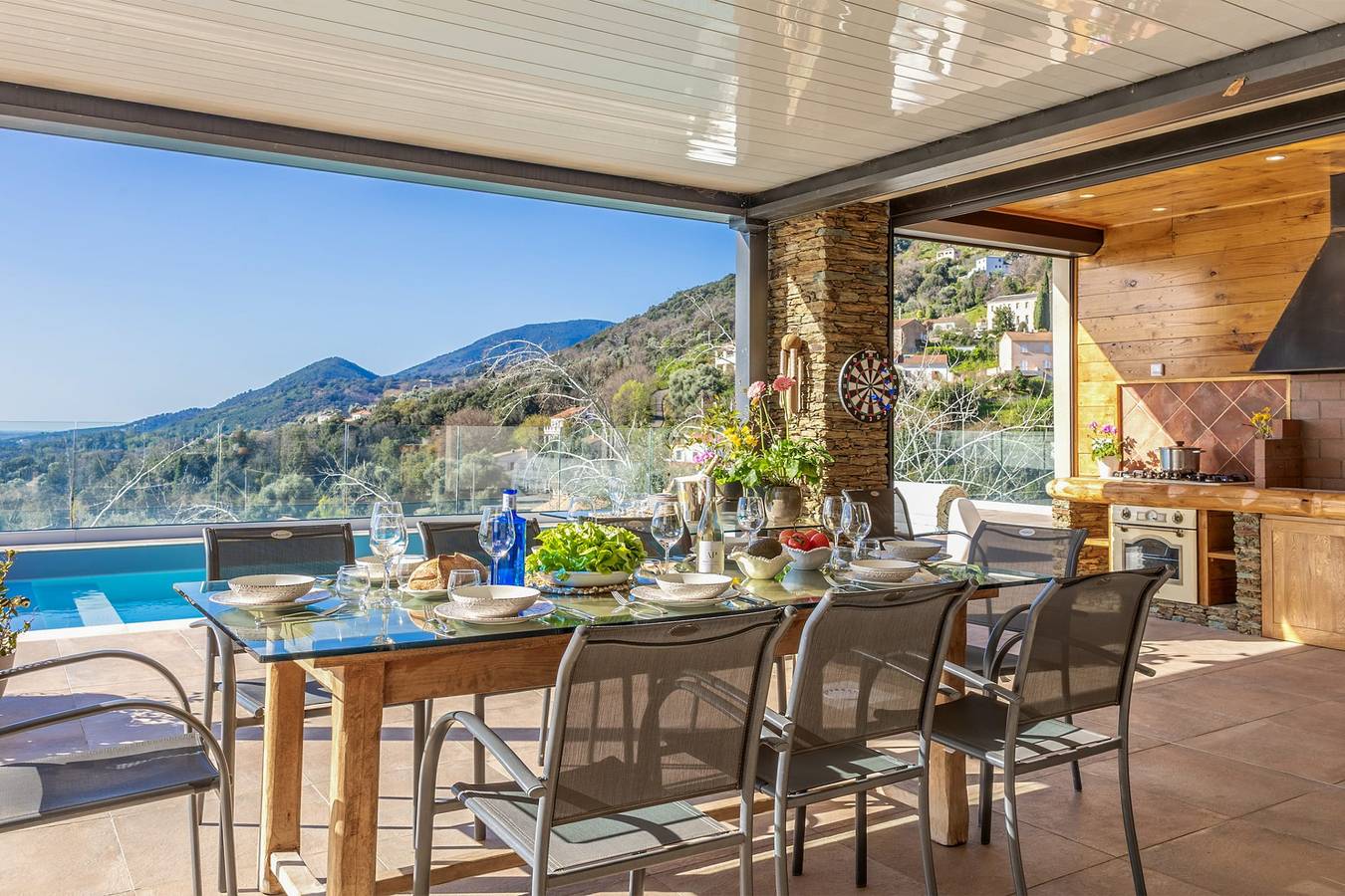Villa Bella Vista – Villa d’exception avec vue panoramique mer et montagne in Cervione, Corte und Umgebung