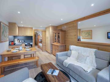 Gîte pour 4 personnes, avec terrasse dans Méribel