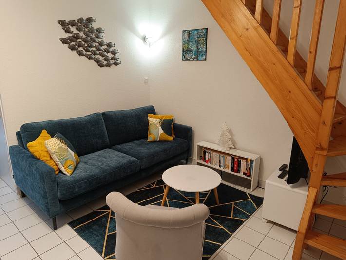 Gîte pour 4 personnes, avec terrasse et jardin