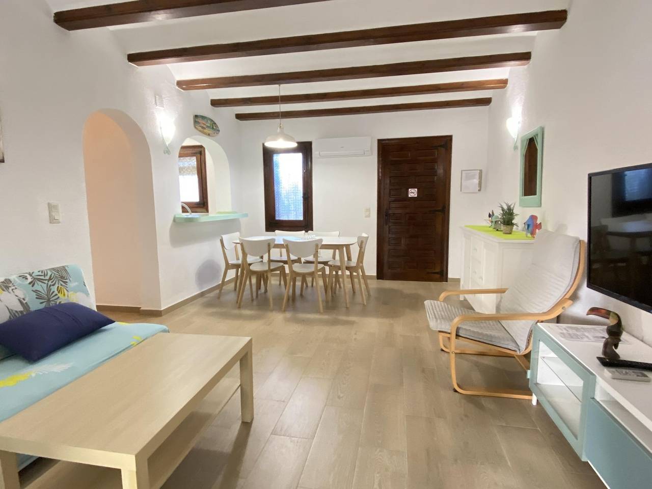 Ganze Ferienwohnung, Ferienwohnung für 4 Personen mit Garten in Dénia, Costa Blanca