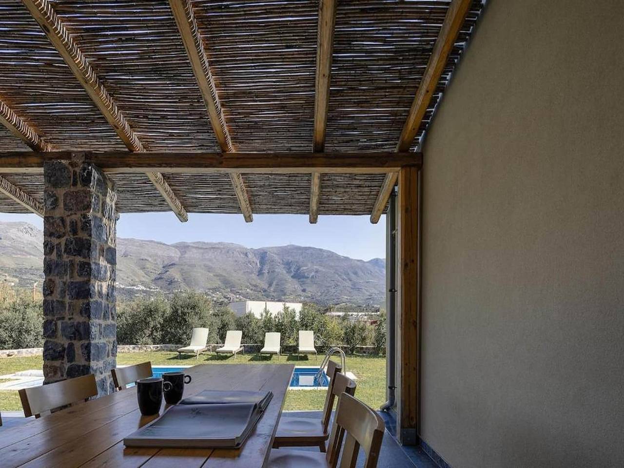 Villa-Refugium am Pool für 5 Personen auf Kreta in Plakias, Rethymno und Umgebung