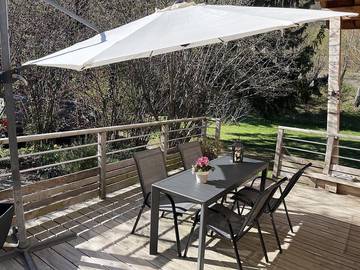 Chalet pour 4 personnes, avec jardin et terrasse dans Bauges