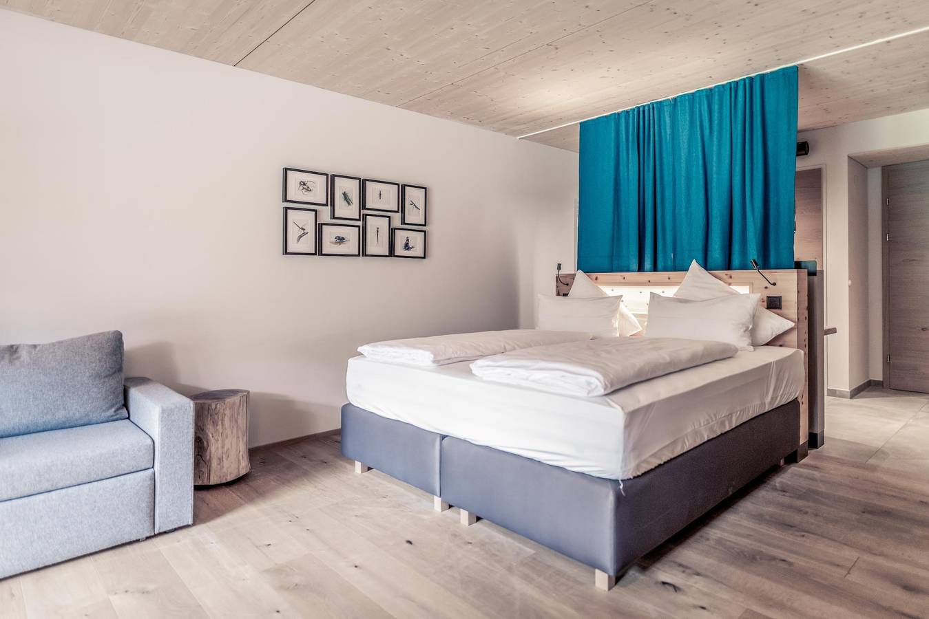 Doppelzimmer Waldblick in Elmen, Allgäuer Alpen (Österreich)