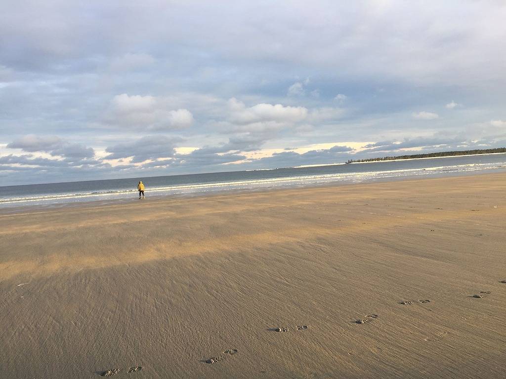 Mächtiger Atlantik-Rückzug in Region of Queens Municipality, Queens County