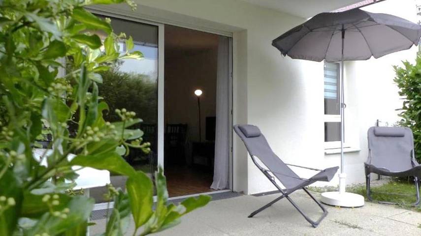 Appartement de vacances pour 5 personnes, avec jardin