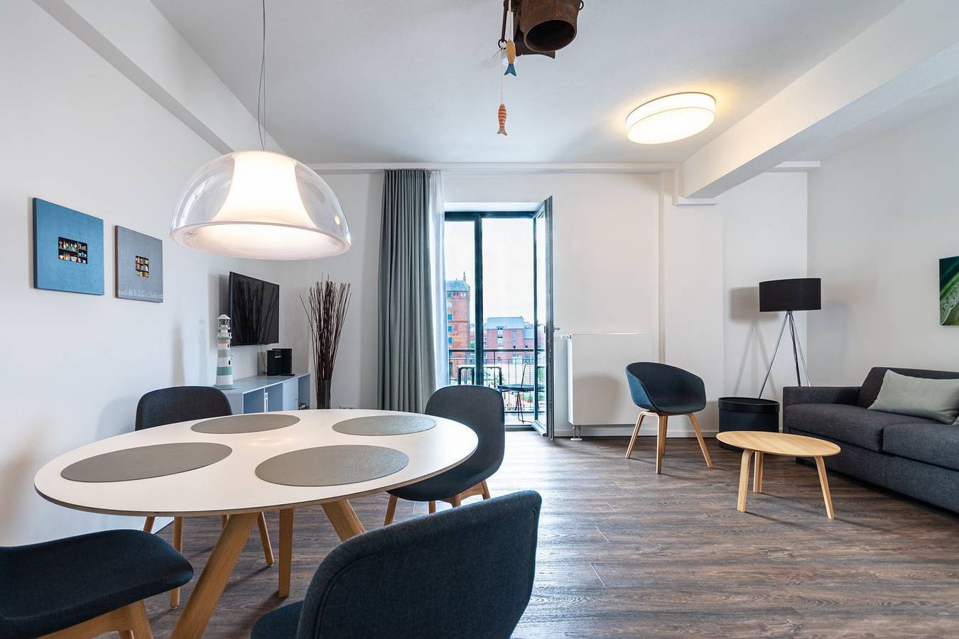 Appartamento intero, Großartig gelegenes Hafenapartment für euren Städtetrip in die Hansestadt Wismar in Wismar, North-West Mecklenburg (Wismar region)