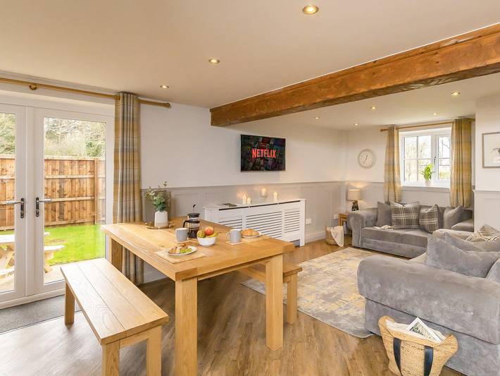 Cottage for 8 people, with garden in North Yorkshire