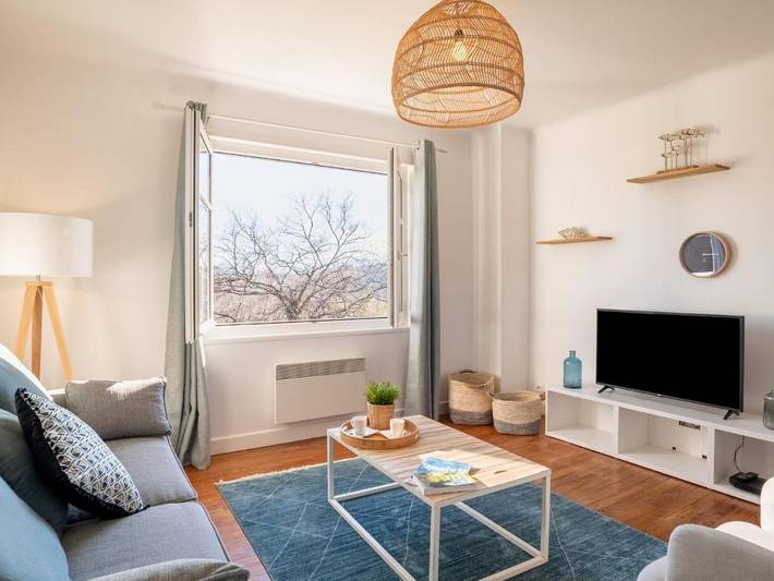 Appartement de vacances pour 2 personnes, avec jardin