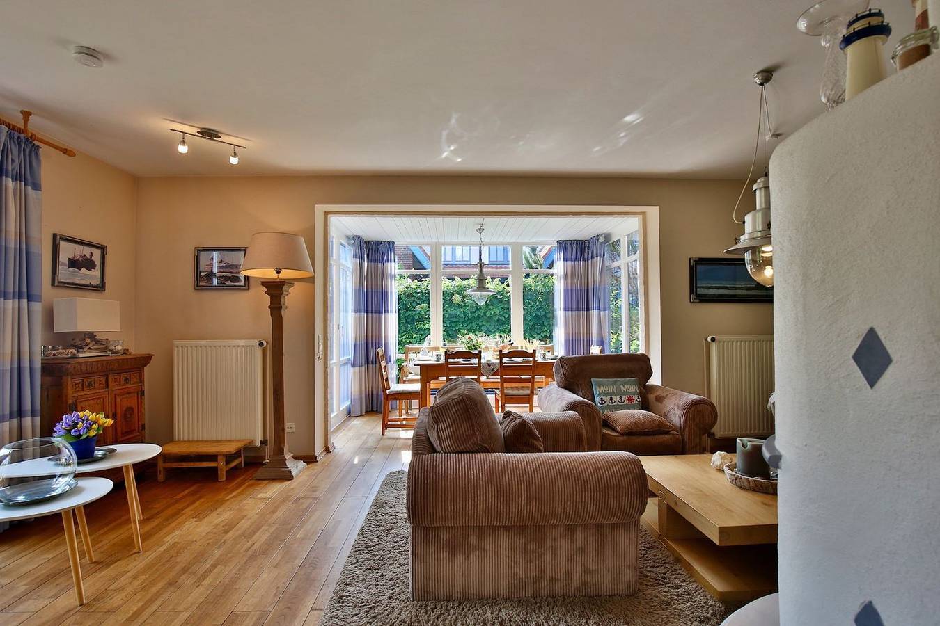 Gemütliches Ferienhaus mit Terrasse, Wintergarten und 3 Schlafzimmern in Wangerooge