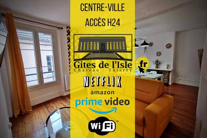 Gîte pour 6 personnes à Château-Thierry