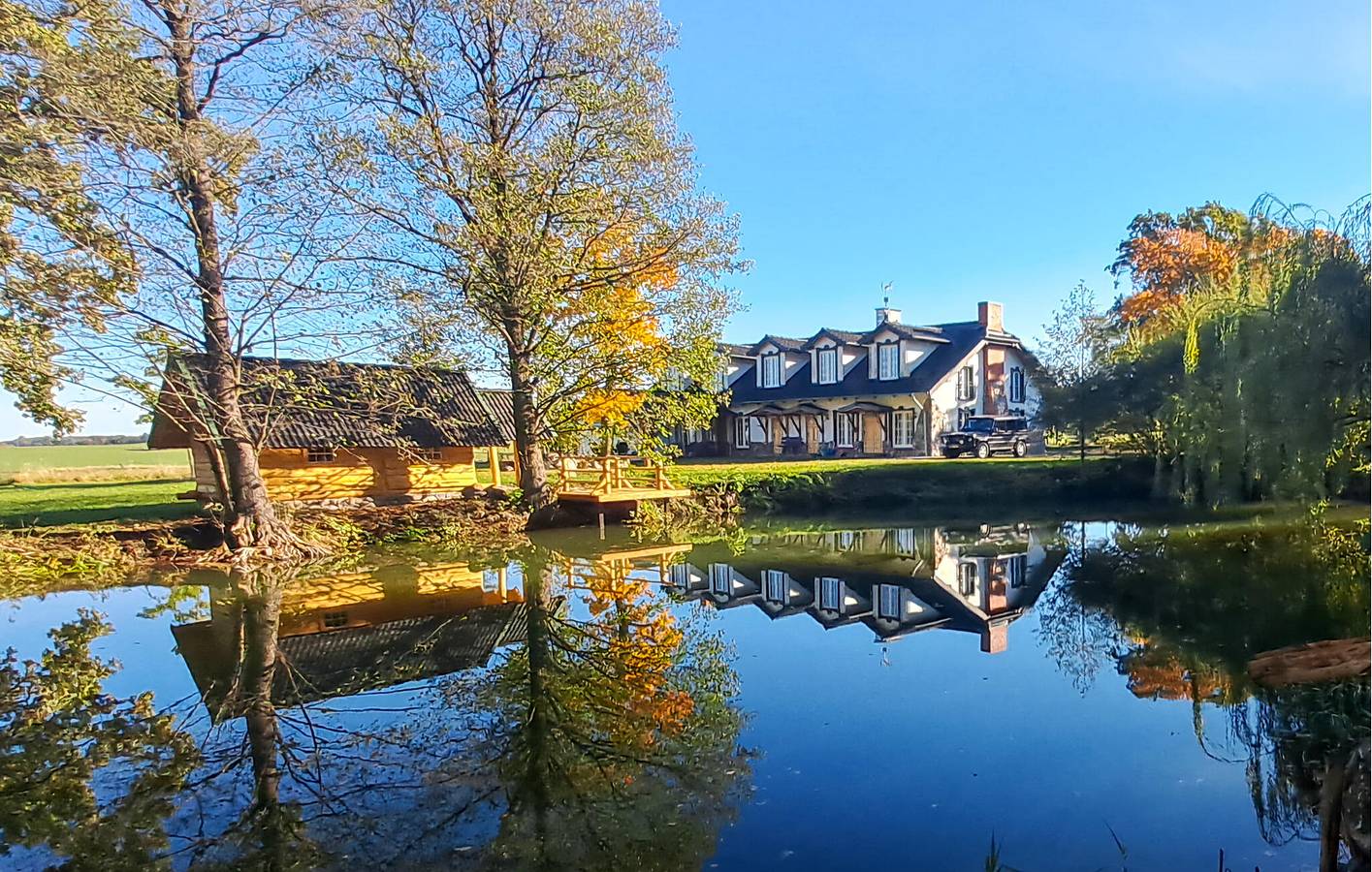 Ferienhaus für 10 Personen mit Ausblick in Ermland-Masuren