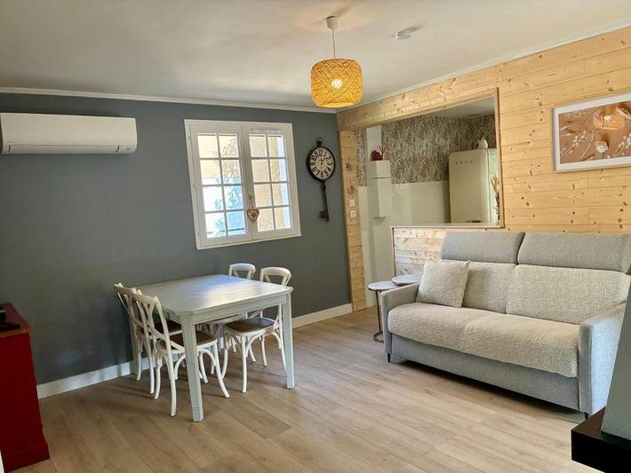 Maison de vacances pour 4 personnes, avec jardin et vue