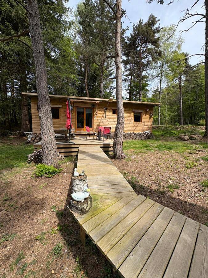 Chalet pour 4 personnes, avec jardin et vue