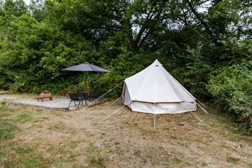 Camping für 2 Personen, mit Garten in der Dordogne
