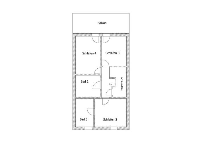 Ferienhaus für 10 Personen, mit Balkon in Bensersiel - 4