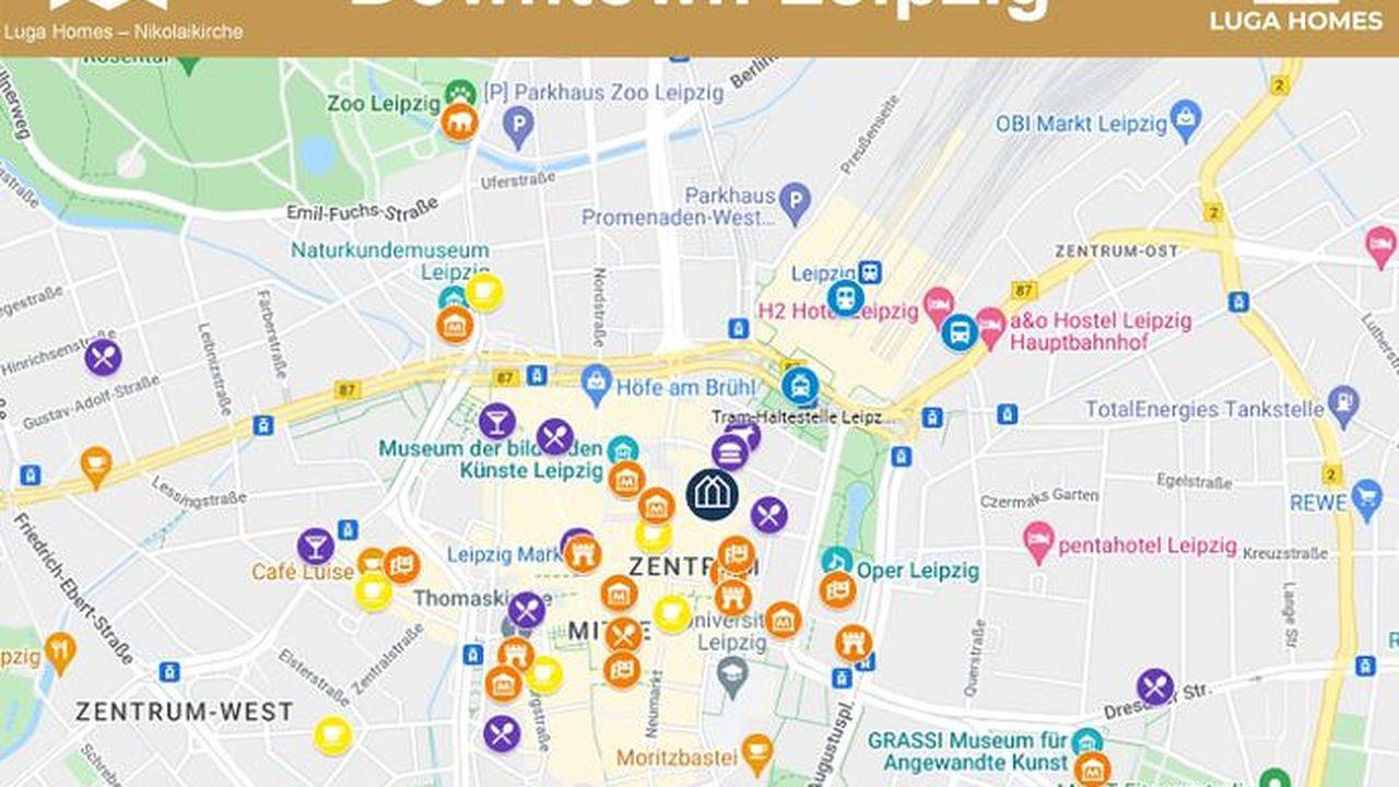 Ganze Ferienwohnung, Ferienwohnung für 4 Personen (60 m²) in Leipzig in Leipzig Mitte, Leipzig