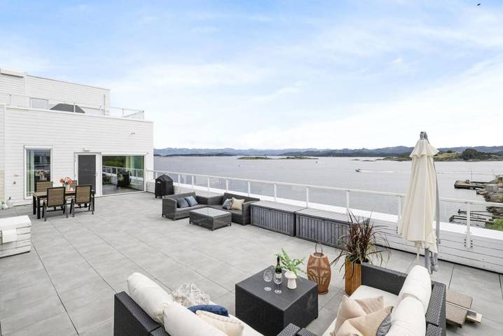 Ferienwohnung für 4 Personen, mit Terrasse und Ausblick, mit Haustier in Stavanger - 2