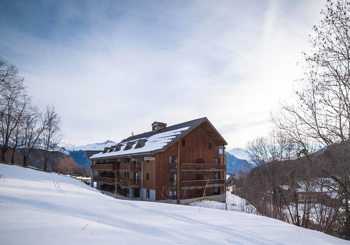 Studio voor 2 personen, met terras en sauna in Les Sybelles