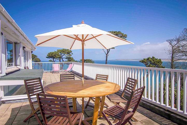 Ferienhaus für 8 Personen, mit Balkon und Garten in St. Ives