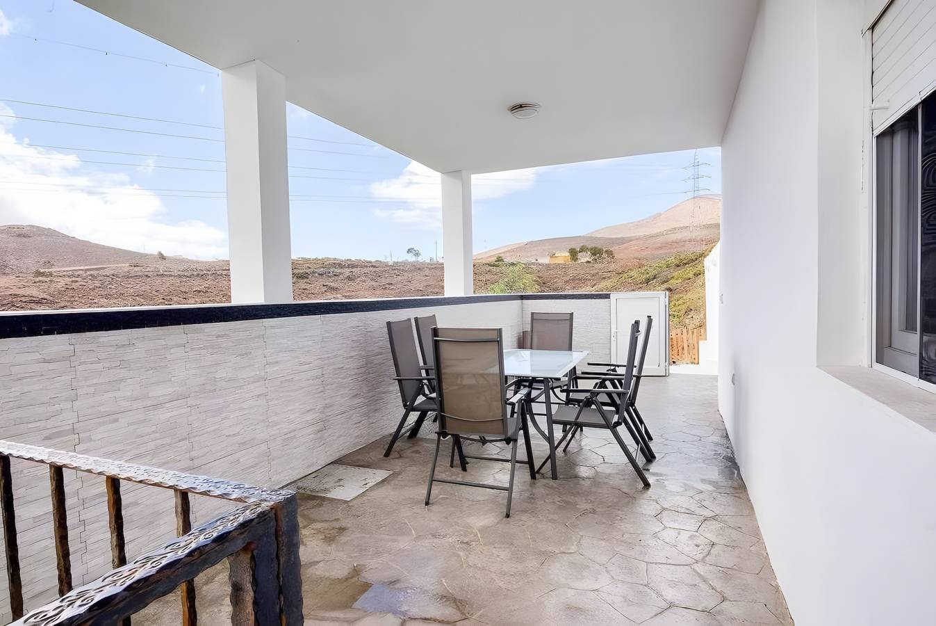 Villa de vacances « Adrián » avec vue sur la montagne, Wi-Fi et climatisation in Telde, Gran Canaria Est