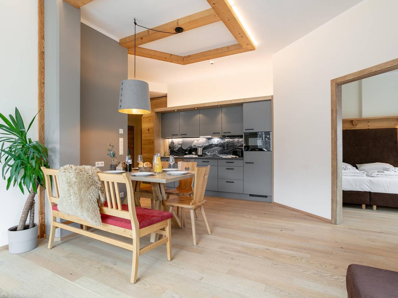 Ganze Wohnung, Wohnung mit privater Sauna und großer Terrasse in Haus, Schladming-Dachstein