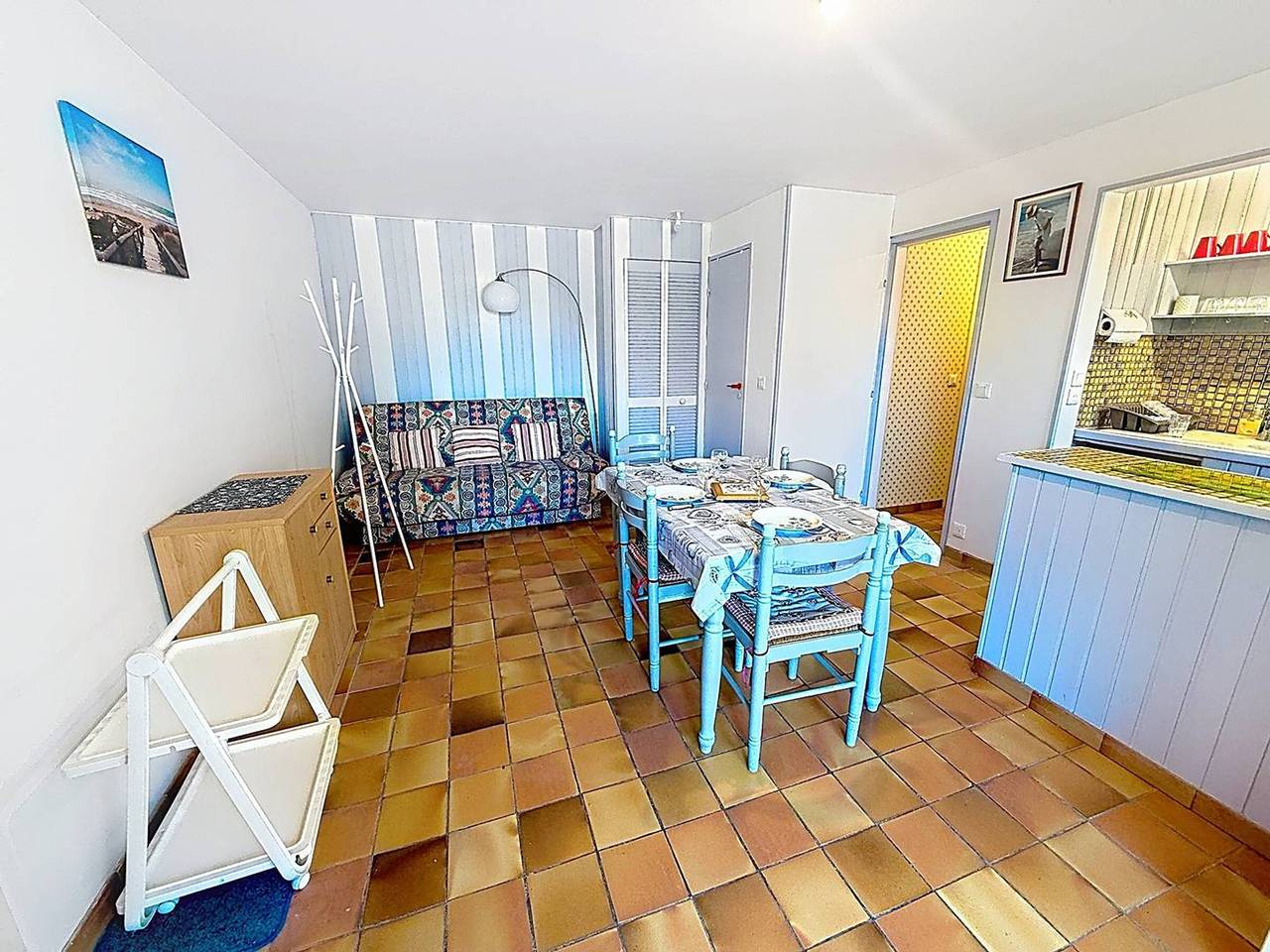 Appartement entier, Appartement avec terrasse - 5 pers. in Merville-Franceville-Plage, Région de Caen