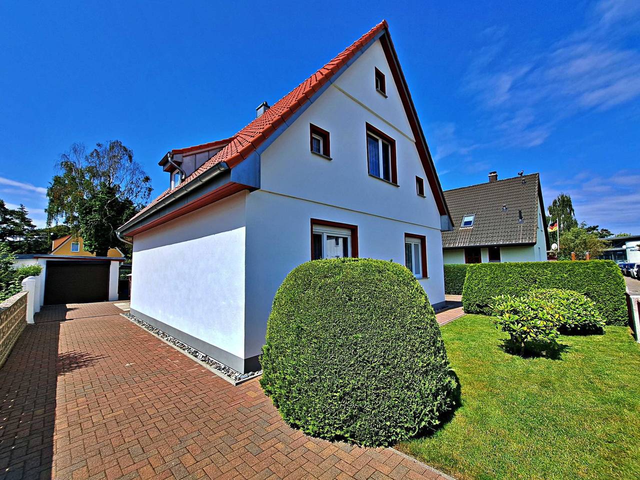 Ferienhaus Ostend - Gartenidyll im Grünen - Ferienhaus Ostend in Drei Kaiserbäder, Heringsdorf