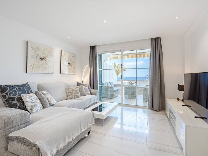 Ferienwohnung für 4 Personen, mit Garten und Ausblick sowie Terrasse und Kinderpool auf den Kanaren - 4