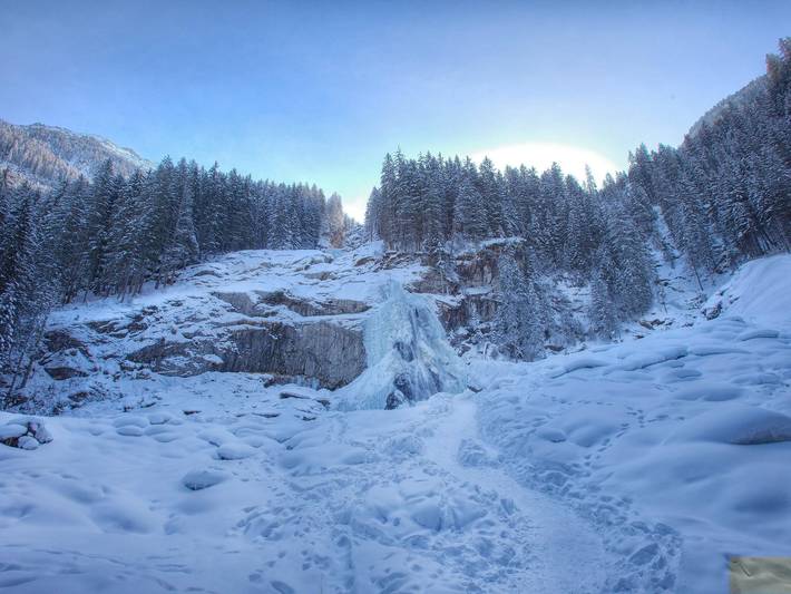 Chalet Hochkrimml mit Sauna an der Skipiste in Hochkrimml, Krimml