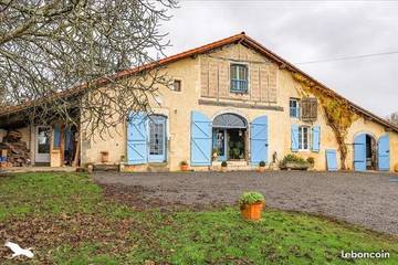 Gîte pour 2 personnes, avec piscine et jardin, animaux acceptés à Pouillon