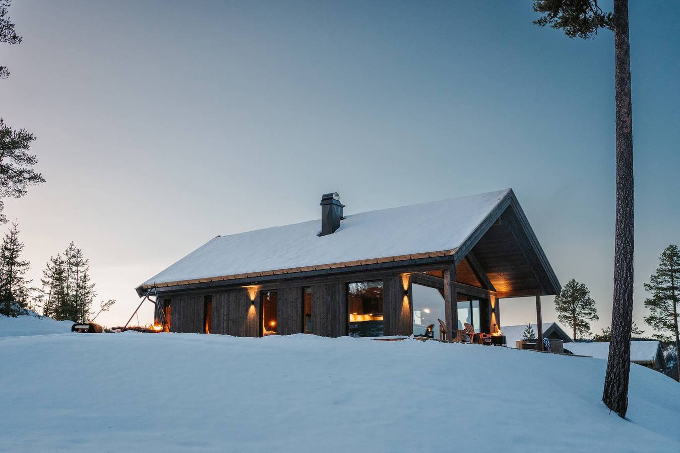 Tiur, stilvolle neue Hütte mit Whirlpool in Nesbyen