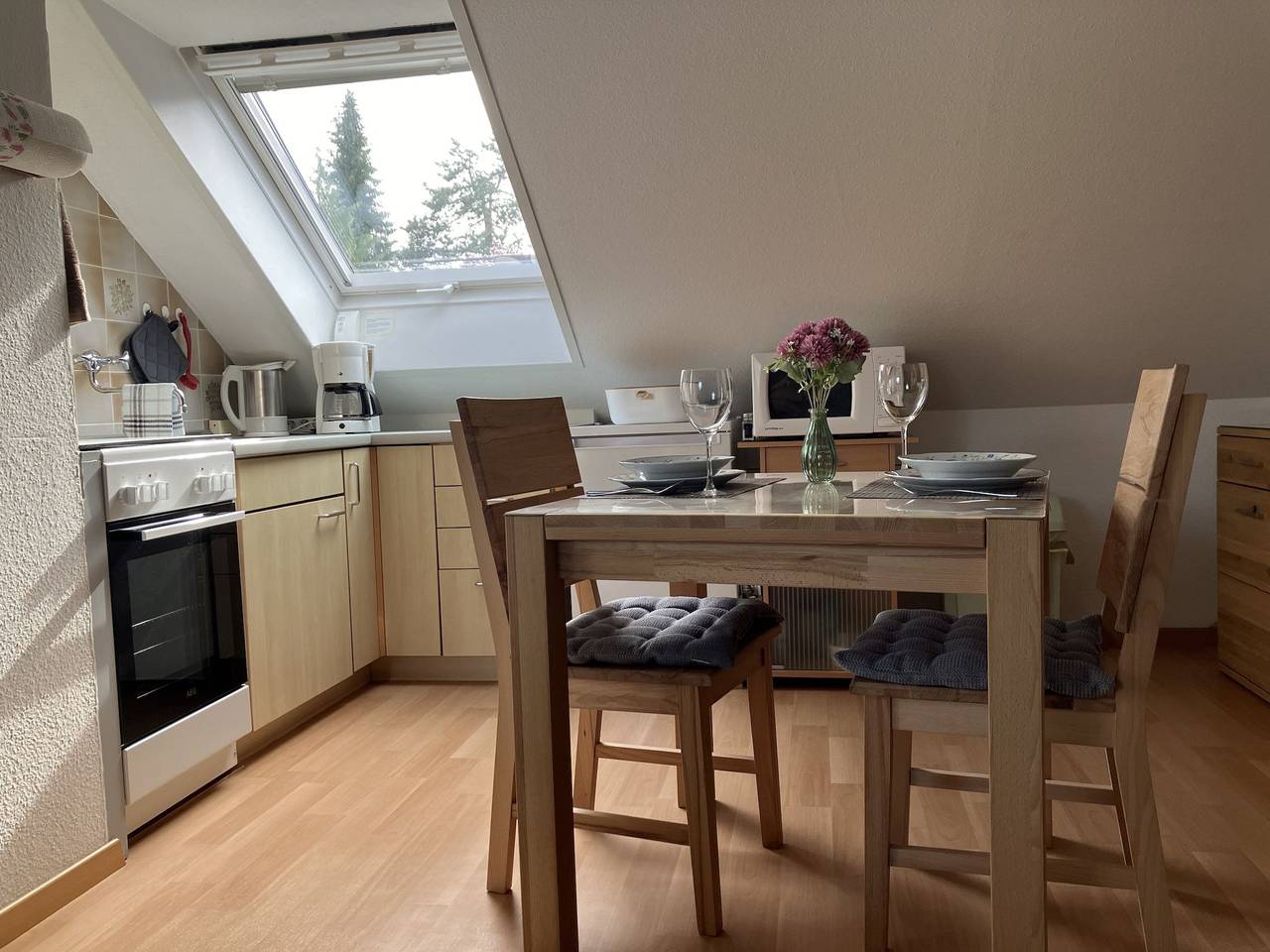 Ganze Ferienwohnung, Ferienwohnung Neubacher - Ferienwohnung, 60qm, 1 Schlafzimmer, max. 2 Personen in Uhldingen-Mühlhofen, Region Bodensee-Oberschwaben