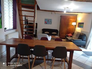 Gîte pour 5 personnes, avec terrasse et vue à Saint-Denis-sur-Sarthon