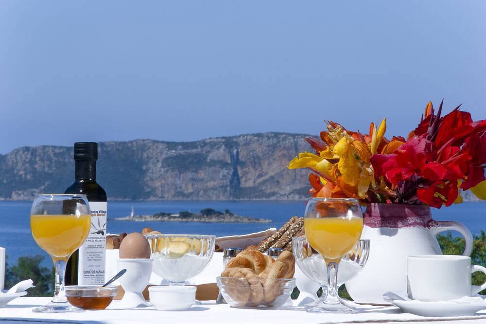 Spacious Villa w/ pool and spectacular views of the Navarino Bay. Pet Friendly ! in Messenien