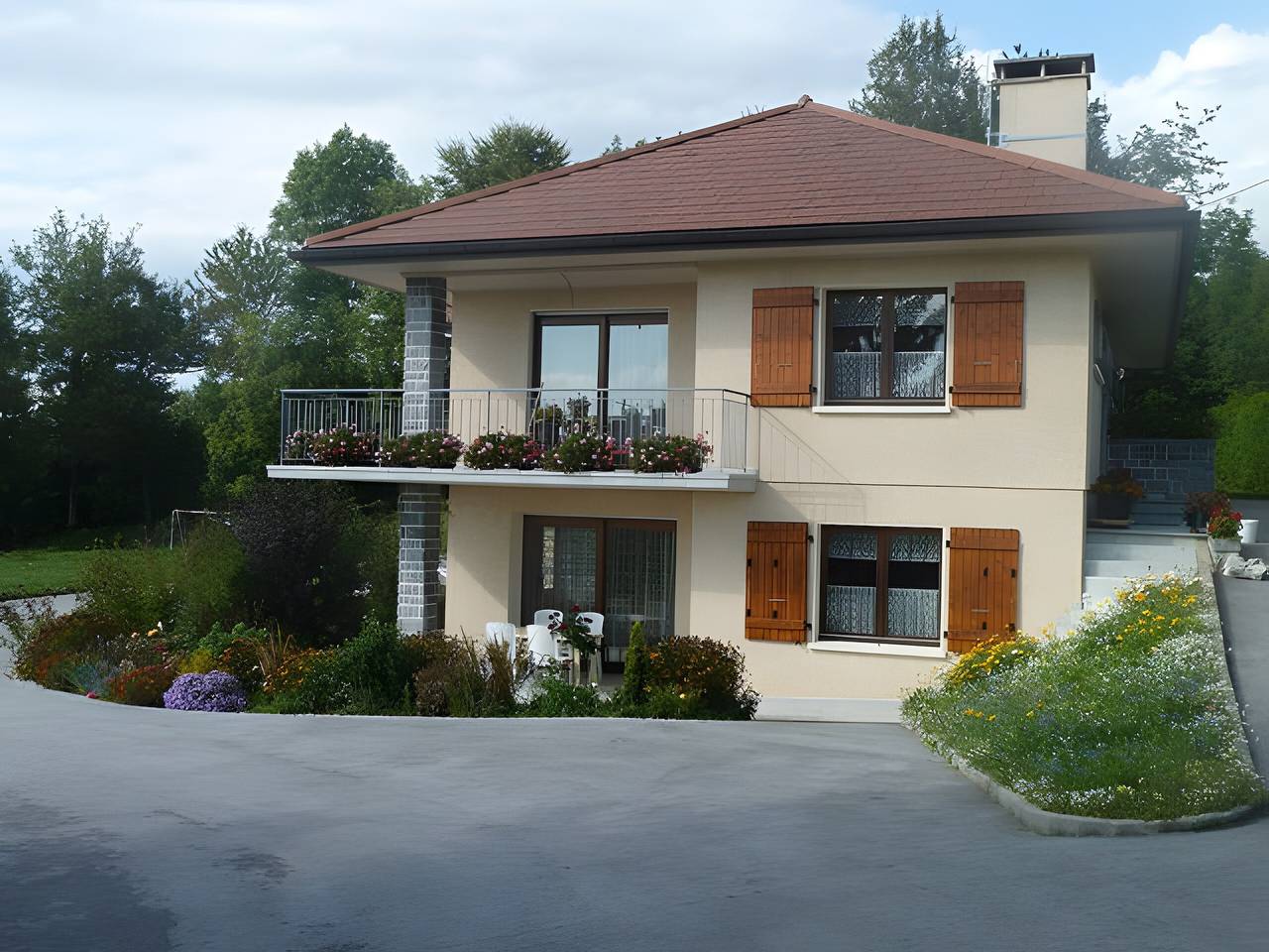 Appartement 'Gîte Du Noiret' met bergzicht en wifi in Cruseilles, Saint-Julien-en-Genevois en omgeving