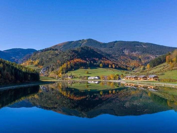 Chalet für 2 Personen, mit Ausblick und Balkon sowie Garten und Seeblick, kinderfreundlich in Österreich - 2