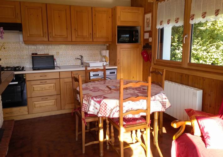 Appartement entier, Appartement 2★ à Cordon 45 m², Vue montagne in Cordon, Pays du Mont-Blanc