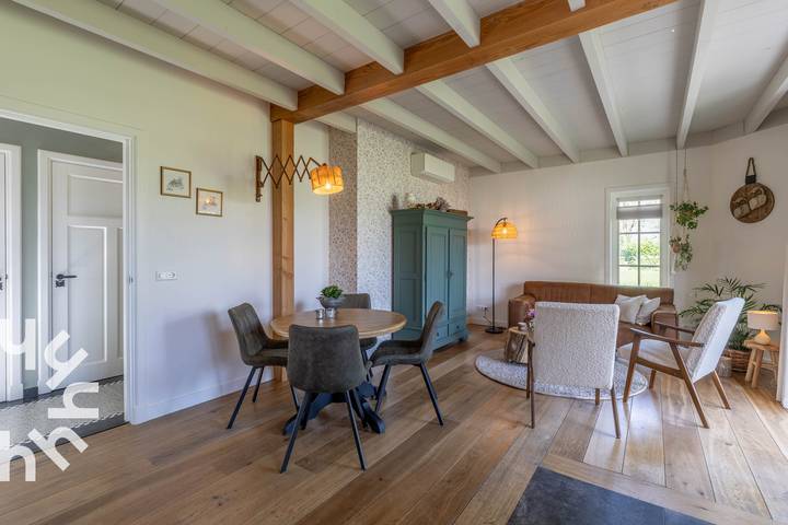 Maison de vacances pour 4 personnes avec terrasse in Groene Hart