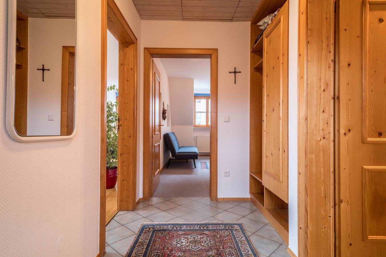 Mooi appartement 'Apfelblüte' op boerderij met balkon en uitzicht op de bergen, foto 11