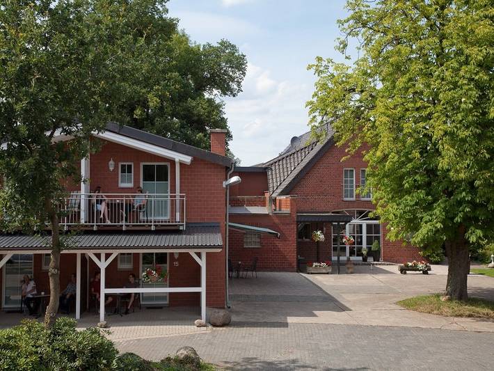 Pension für 2 Personen, mit Balkon und Balkon/Terrasse sowie Terrasse und Garten im Münsterland
