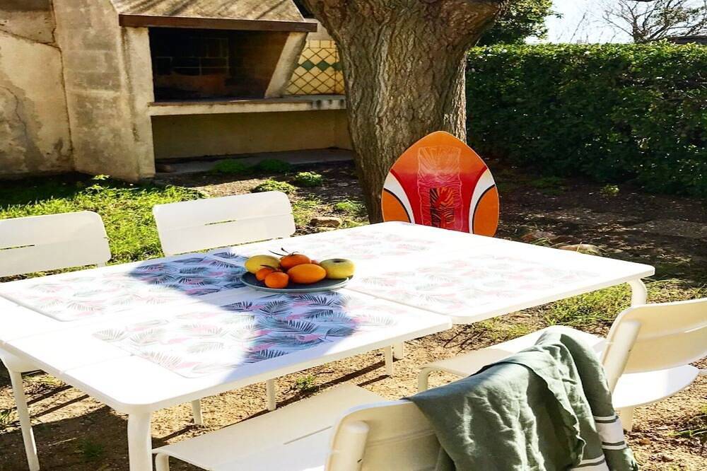 Ganze Wohnung, T2 apartment with garden near the beach in Valras-Plage, Mittelmeerküste (Frankreich)