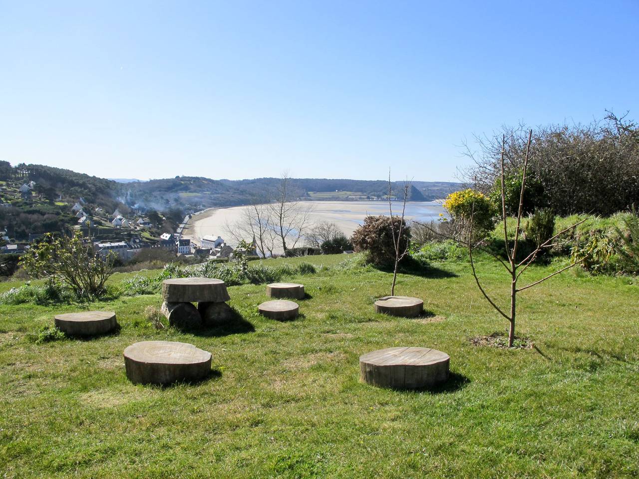 Appartement entier, Belle vue sur mer in Saint-Michel-en-Grève, Ceinture Dorée
