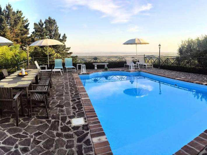 Location de vacances pour 14 personnes, avec piscine et balcon dans Corsanico Bargecchia - 2