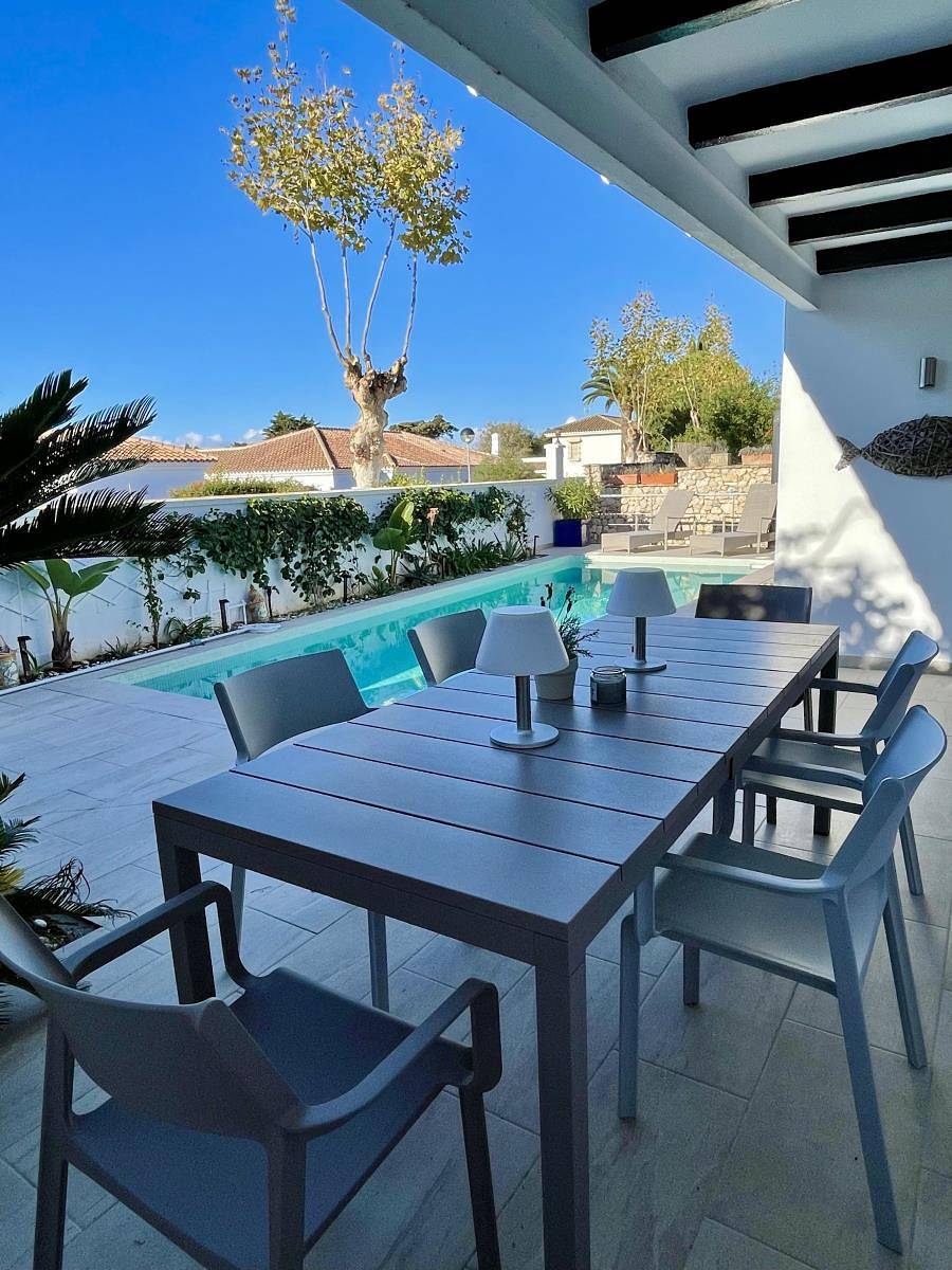 Casa Larimar - Sehr charmantes Ferienhaus mit Pool in strandnähe in La Fontanilla, Conil de la Frontera